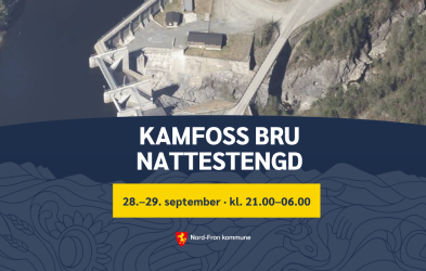 Lenkje til artikkel: Kamfoss bru blir stengd om natta i to netter